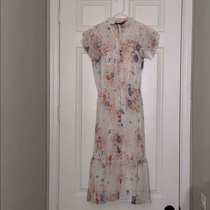 Ralph Lauren light, floral dress  NWOT
